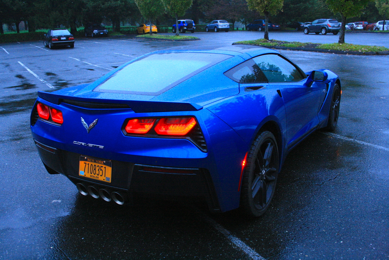 Illustration for article titled The 2014 Corvette Stingray Is Amazing Even In The Rain